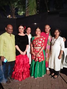 Kathak and Flamenco for India and the World: CCMVS and British Museum, l _ R Sangita Sawant, Guru Dr. Tushar Guha, DrAnonna Guha, Girish Dalvi, Paris Laxmi, Sunil Pallipuram